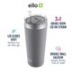 thumbnail image 2 of Vaso de acero inoxidable con aislamiento al vacío Ello Beacon, 700 ml, 2 of 6
