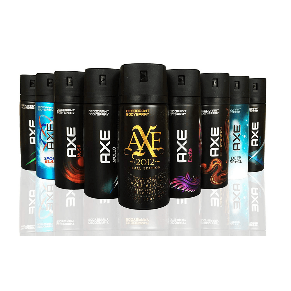 Axe Body Spray Deodorant for Men Mix Size:Pack of 2 Flavor:Assorted - Walmart.com - Walmart.com