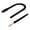 Black, variant on Upgraded Dryer Vent Cleaner Kit with Flexible Hose,Universal Vacuum Attachment,Deep Lint Removal Tool,Multi-Purpose Vent Cleaner for Dryer,AC,and Exhaust Fans,Energy Saver,dryer lint vac attachment