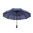 thumbnail image 1 of Ribs Automatic Open Close Umbrella,10 Ribs Fully Automatic Travel Umbrella Ribs Fully Automatic Umbrella Advanced Technology, 1 of 8