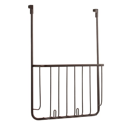 Over The Cabinet Door Organizer Spectrum Diversified Ashley Over the Cabinet Cutting Board & Bakeware Holder, Bronze, 53624 ()