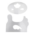 thumbnail image 1 of Chicken Basket Template Set, Chick Storage Basket Template Cutting Ruler with Instructions, DIY Quilting Sewing Crafts,S,1 x Chicken Basket Template,White, 1 of 9