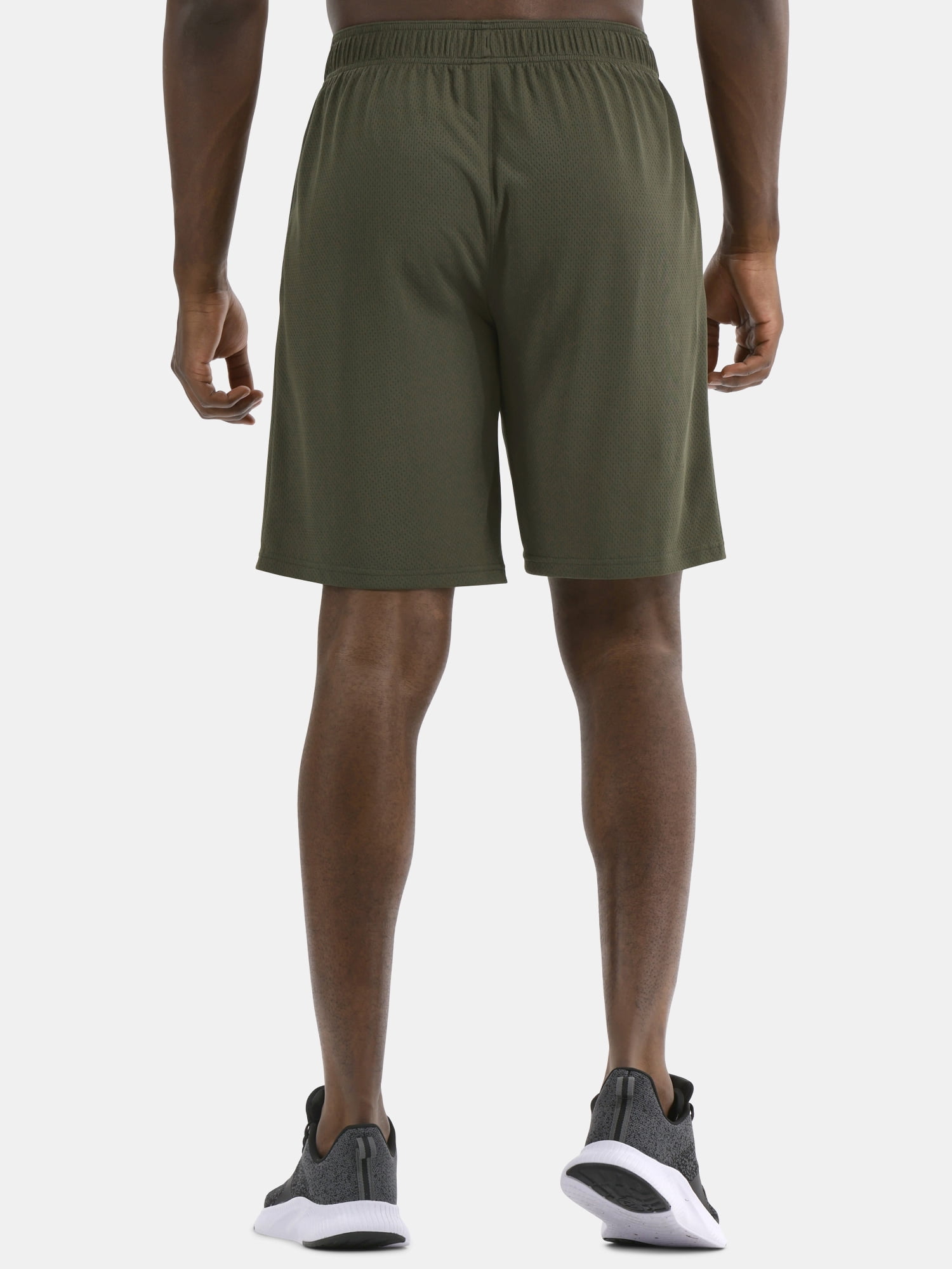 Athletic Works Men's and Big Men's Active Mesh Shorts, 9 in, Sizes XS-5XL