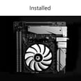thumbnail image 4 of Enfriador de CPU Hugtrwg CPU Cooler 4 Heatpipes 12V DC Slim Fan 60mm, 4 of 9