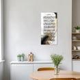 thumbnail image 3 of ZHONGYUTONG Islamic Wall Art Ayatul Kursi Picture Arabic Calligraphy Quran Paintings Allah Canvas Prints Muslim Art Poster Home Decor Framed (12.00" x 24.00"), 3 of 6