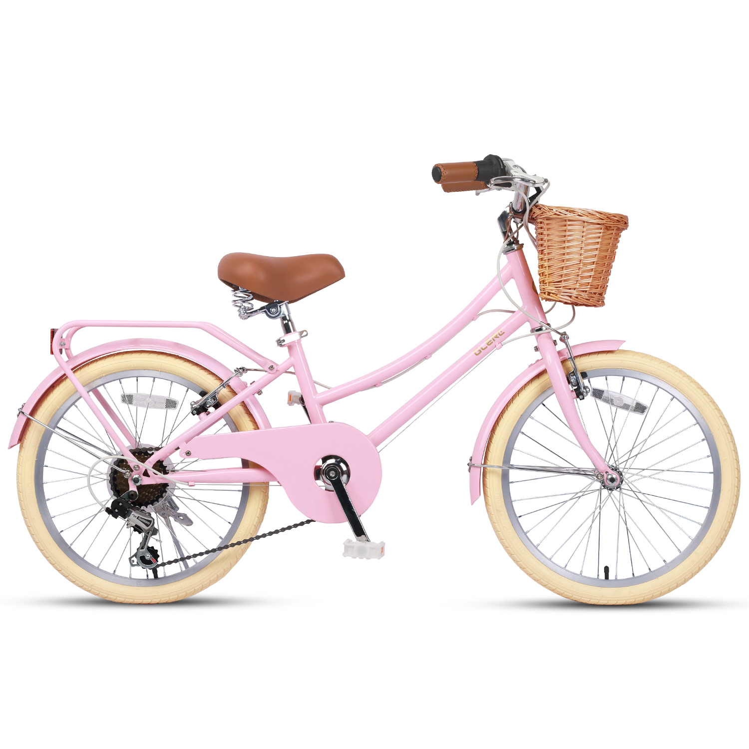 Glerc Missy 20-Inch Girl Cruiser Kids Bike, Pink photo 4
