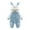 Blue, variant on Zwiiyzr Newborn Baby Boy Girl Jumpsuit Bunny Ear Hooded Fleece Rompers Long Sleeve Onesie Warm Winter Coat Outwear Outfits Blue