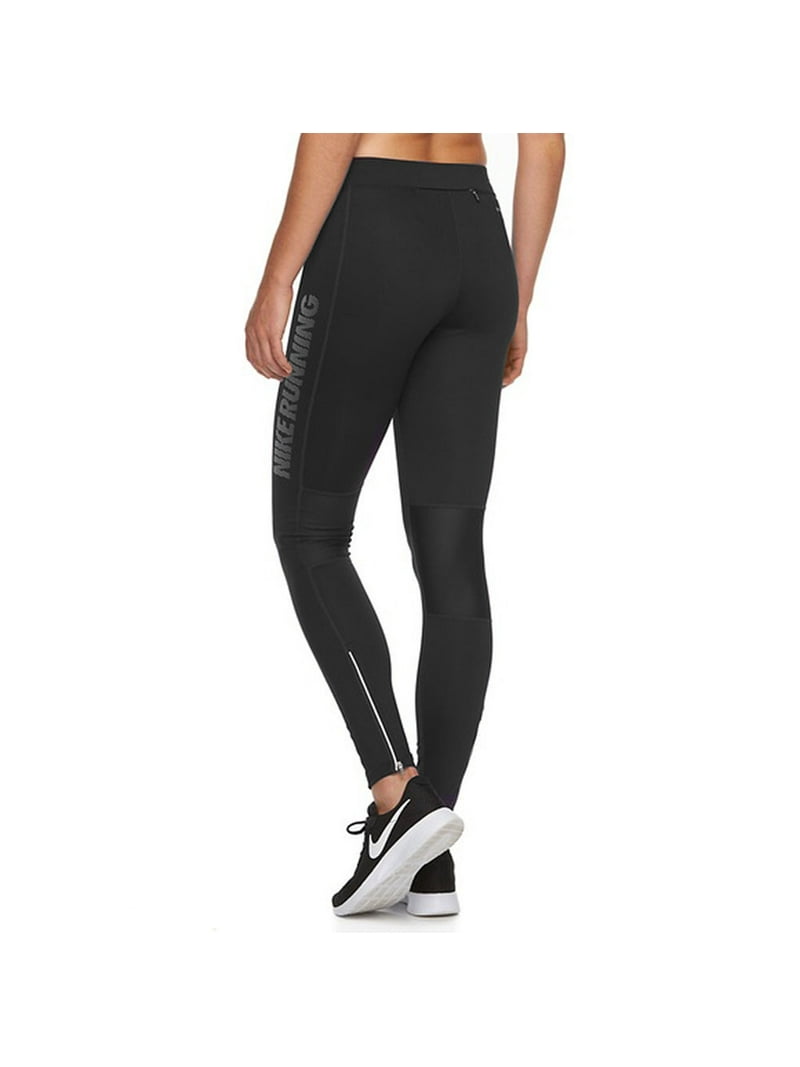 Streven Polair halfrond Nike Women's Dri-Fit Power Essential Flash Running Tights-Black -  Walmart.com