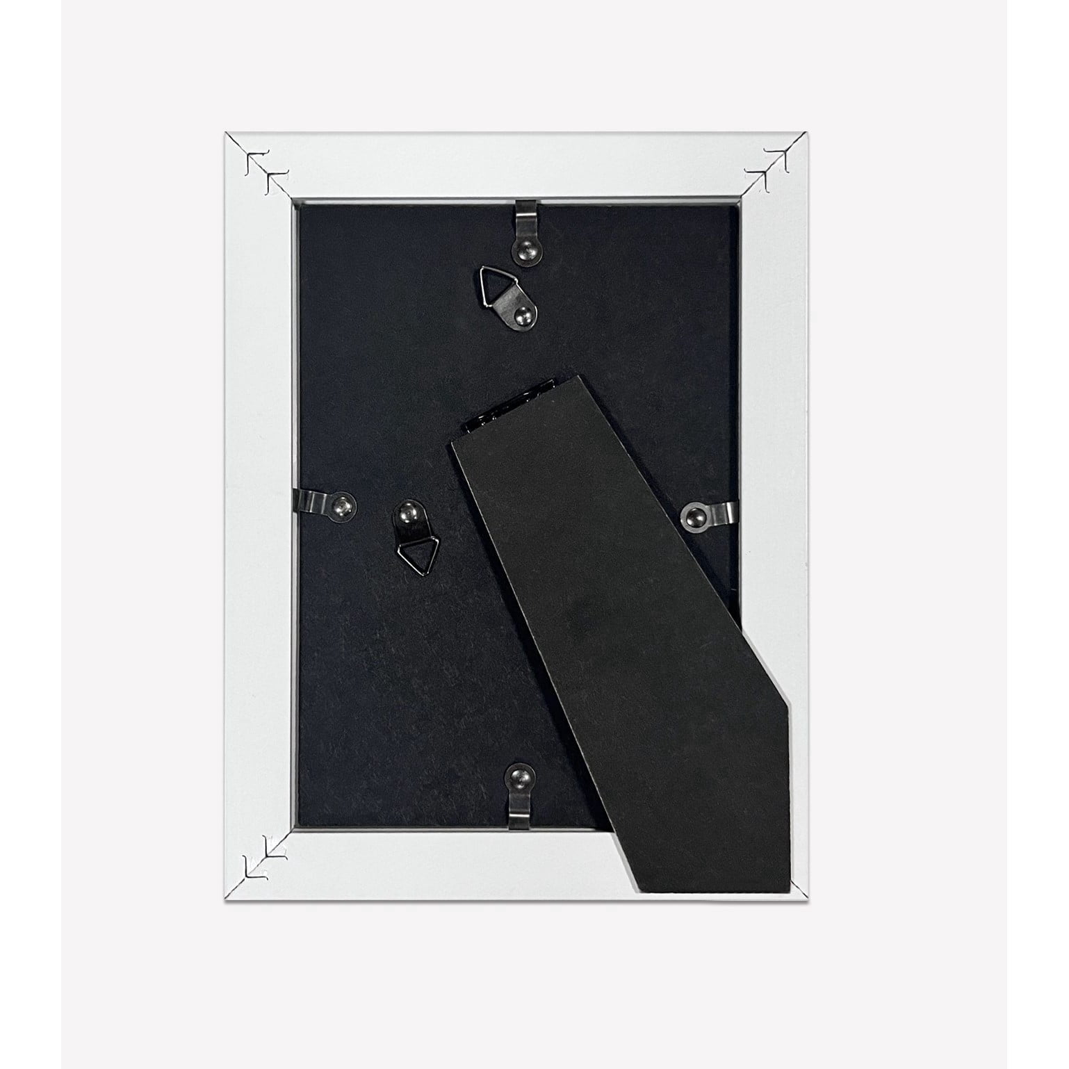 Picture Frame MDF White 5*7" Wall Mount & Tabletop Display, Pack of 6