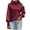 Wine, variant on Aoochasliy Womens Sweaters Clothes Pullover Cardigan Solid Long Sleeve Turtle Necks Tops
