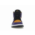 thumbnail image 3 of Jordan Men's 1 Mid Lakers (2022) Basketball Shoes, from StockX, 3 of 5