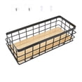 thumbnail image 5 of icolorfuled Metal Hanging Wire Basket with Hooks, Wall Mount Storage, 5 of 5