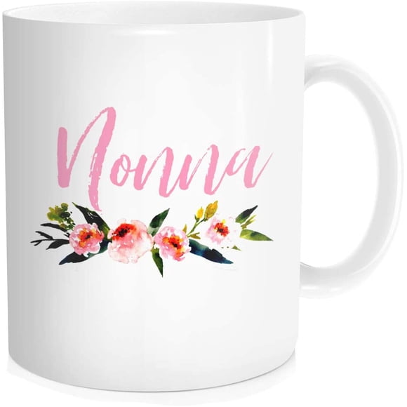Hasdon-Hill Funny Nonna, Best Nonna Coffee Mug Present, Grandmother Cup, Perfect for Nonna, Italian Grandma from Son, Daughter, Husband, 11 OZ White