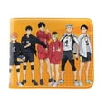 thumbnail image 1 of Cartera corta plegable Wallet Anime Haikyuu de piel, 1 of 2