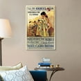 thumbnail image 4 of Great Big Canvas "Plaza de Toros, Barcelona - Vintage Entertainment Advertisement"  by Vintage Apple Collection Brown Navy Blue   Wrapped Canvas Print Wall Artwork, 4 of 7