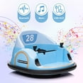 thumbnail image 4 of QinaQin 12V Ride On Bumper Car, Electric with Remote Control, Blue, 4 of 7