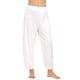 thumbnail image 2 of Gibobby Pantalones de yoga Color Sólido Pantalones Ocio Mujer Correr Estiramiento Ejercicio Dividir Yoga Pantalones(Blanco,M), 2 of 5