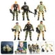 thumbnail image 4 of 6 piezas de juguetes de soldado militar flexibles para niños (tipo aleatorio), 4 of 7