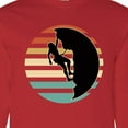 thumbnail image 4 of Inktastic Rock Climbing Mountain Climber Silhouette Long Sleeve T-Shirt, 4 of 5