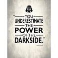 thumbnail image 3 of Rogan, Mark 15x18 Black Modern Framed Museum Art Print Titled - Star Wars - Darkside, 3 of 5