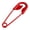 Red, variant on Shining Large Hair Pin AntiSlip Design All Hair Types Comfortable Styling Accessory