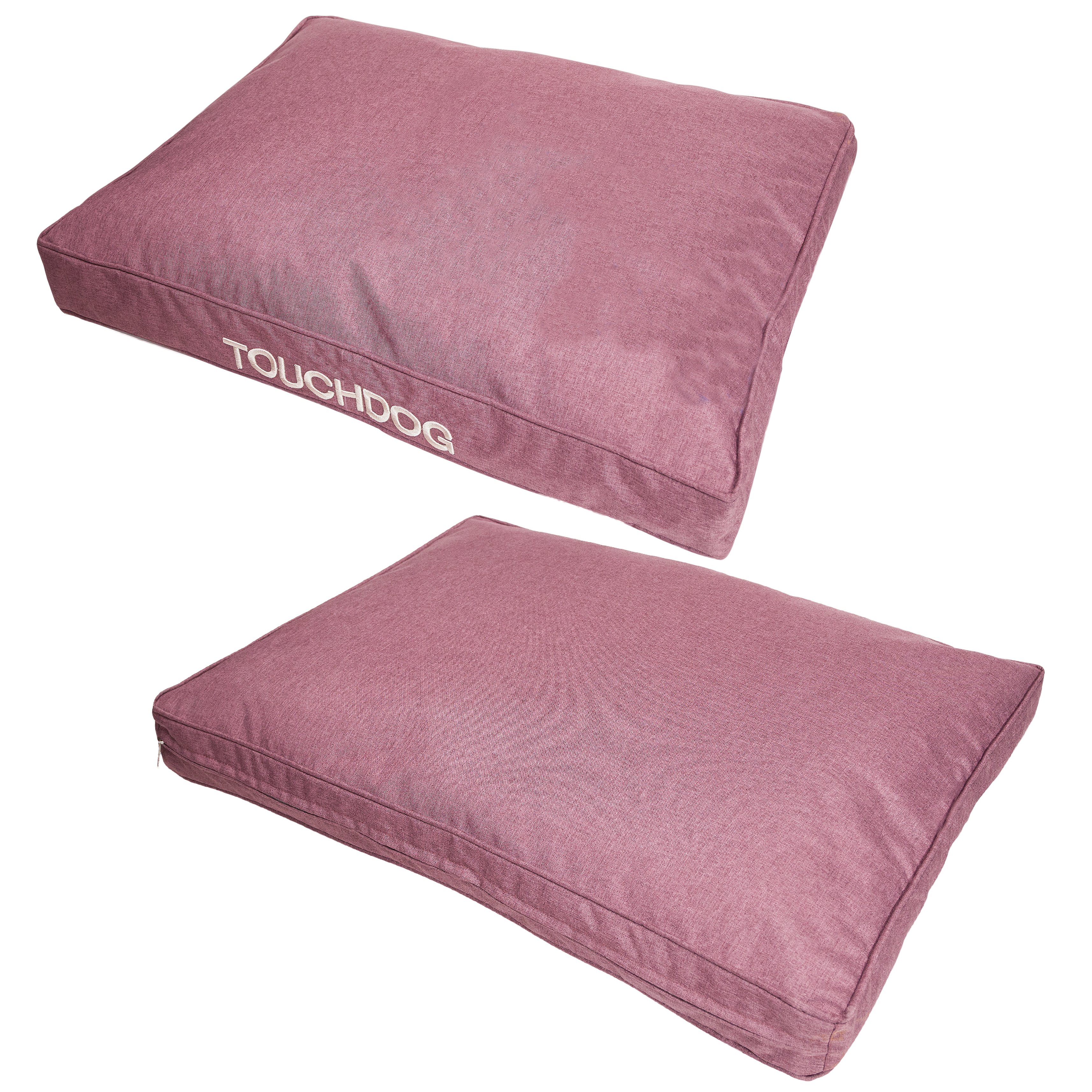 Touchdog 'Hushky' WaterResistant Premium Rectangular Raised Dog Mat