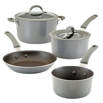 Rachael Ray Cook   Create 6 Pc Aluminum Nonstick Cookware Set, Gray