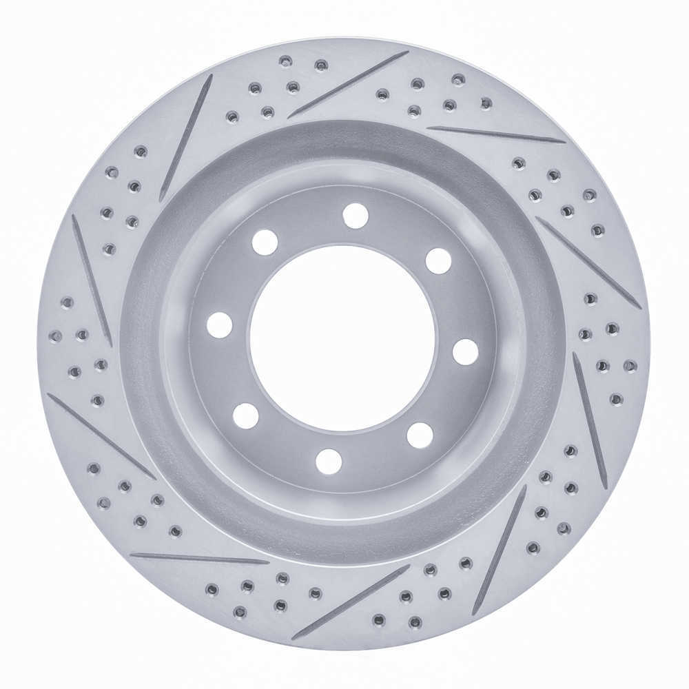 Dynamic Friction Company 830-40103R DFC Geoperformance Rotor - Drilled and Slotted