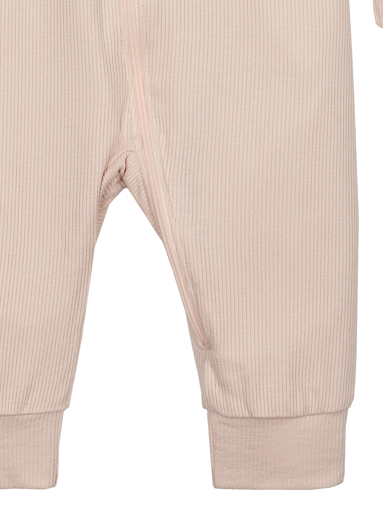 Modern Moments by Gerber Baby Neutral Super Soft Viscose Long Sleeve Coverall, Sizes Newborn - 12 Months