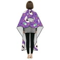 thumbnail image 7 of ZICANCN Hair Cutting Cape for Adults, Skull Fantasy Sparkle Pumpkin Cape Salon Barber Cape for Hair Stylist Shampoo Capes Waterproof, 55x66 Inches, 7 of 7