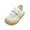 02#Beige, variant on KIDS Toddler Boys & Girls Shoes Wide Toe Box Barefoot Kids Canvas Sneakers with Hook-and-Loop