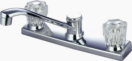 Kingston Brass KB121 8-Inch Centerset Kitchen Faucet, Polished Chrome