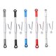 thumbnail image 5 of Tensores de enlace de servo de dirección de 2 piezas para 1/16 WPL Coche Diy piezas de 3,34 pulgadas Azul Yotijar Parte posterior delantera Servo Linkage, 5 of 10