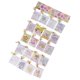 thumbnail image 1 of Etiquetas de tarjetas de tarjetas de mensaje en de papel surtido de 160 piezas con cadena para colgar Yuyangstore Etiqueta colgante de la tarjeta de mensaje de papel, 1 of 8