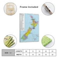 thumbnail image 2 of New-Zealand Map Posters Canvas Art Poster and Wall Art Picture Print Modern Family bedroom Decor Posters 16x24inch(40x60cm), 2 of 6