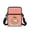 Capybara Ice Cream Print, variant on FUIALDOLG Two Cats Reflection Cross Body Bags, 2 Zippers Crossbody Purse for Daily, Stretch Polyester with Back Zipper Pocket Handbag