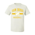 thumbnail image 2 of Wild Bobby City of San Diego Baseball Fantasy Fan Sports Men's T-Shirt, White, Small, 2 of 6