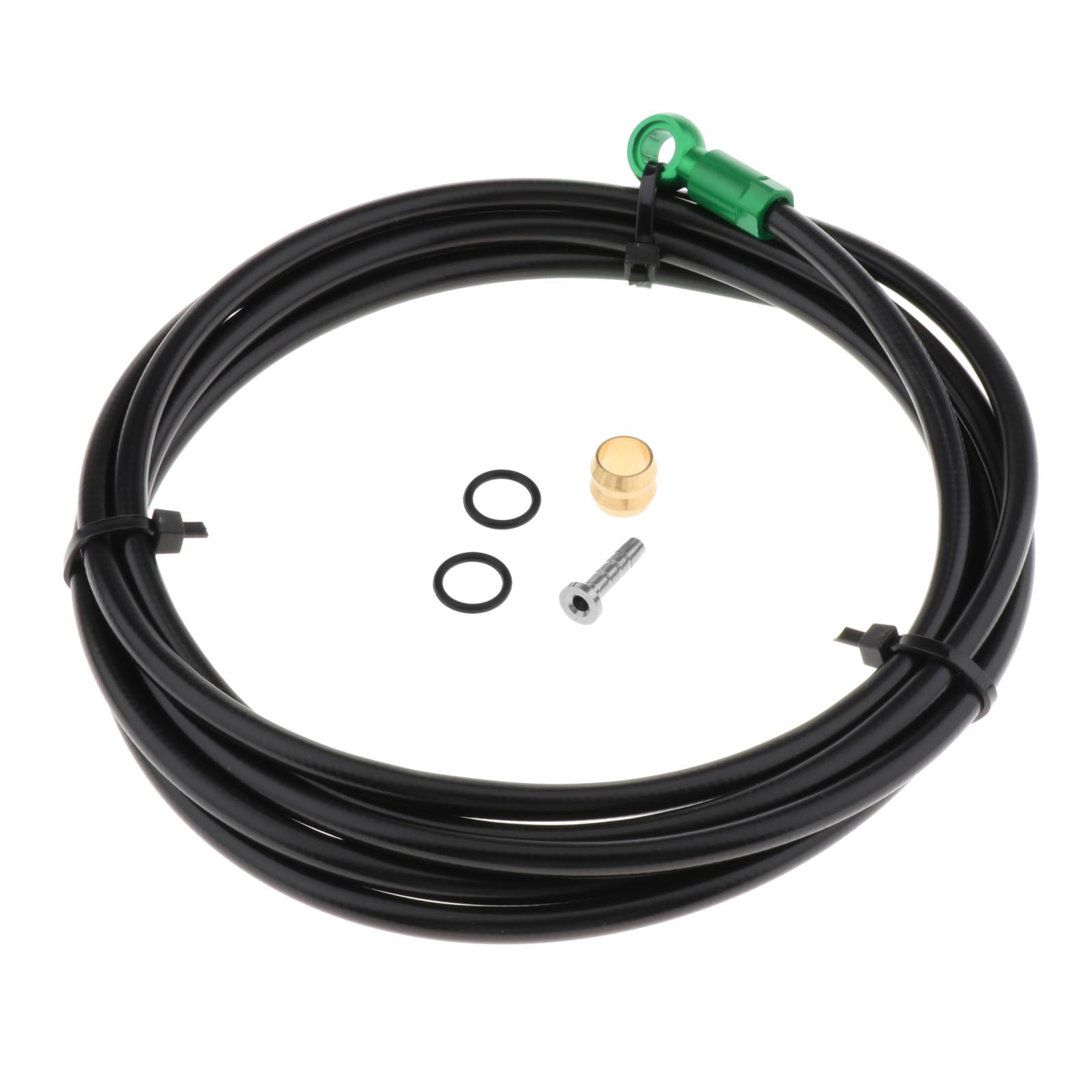 Details about   Durable Bike Hydraulic Disc Brake Hose Tube with Olive Connector Inserts Set NEW