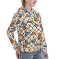 thumbnail image 6 of Kdxio Butterflies Wild Insect Print Womens Oversized Hoodies Sweatshirts Hooded Pullover Tops Sweaters Casual-Medium, 6 of 7