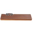 thumbnail image 1 of RV Table Top, Large Tabletop with 2 Stainless Steel Cup Holders, Foldable Design, 31.49x15.74in, Boat Table Top Panel for RV, Yacht, Deck, Dining, Work, Marine RV Table Top, 1 of 7