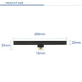 thumbnail image 6 of Universal Camera Extension Rail Bracket Aluminum Alloy Hot Cold Shoe Mount for Flash LED Video Light, 6 of 7