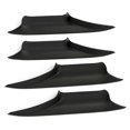 thumbnail image 1 of piezas de cubierta embellecedora para manija interior de puerta para serie 7 F01 F02 2008-2015 51419115501 51429151211 negro, negro, 1 of 5