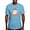 Baby Blue, variant on - Boo Haw: Playful Ghostly Design Men's Classic T Shirt - Fitted T-Shirt, Vintage Fit Soft Cotton Tee