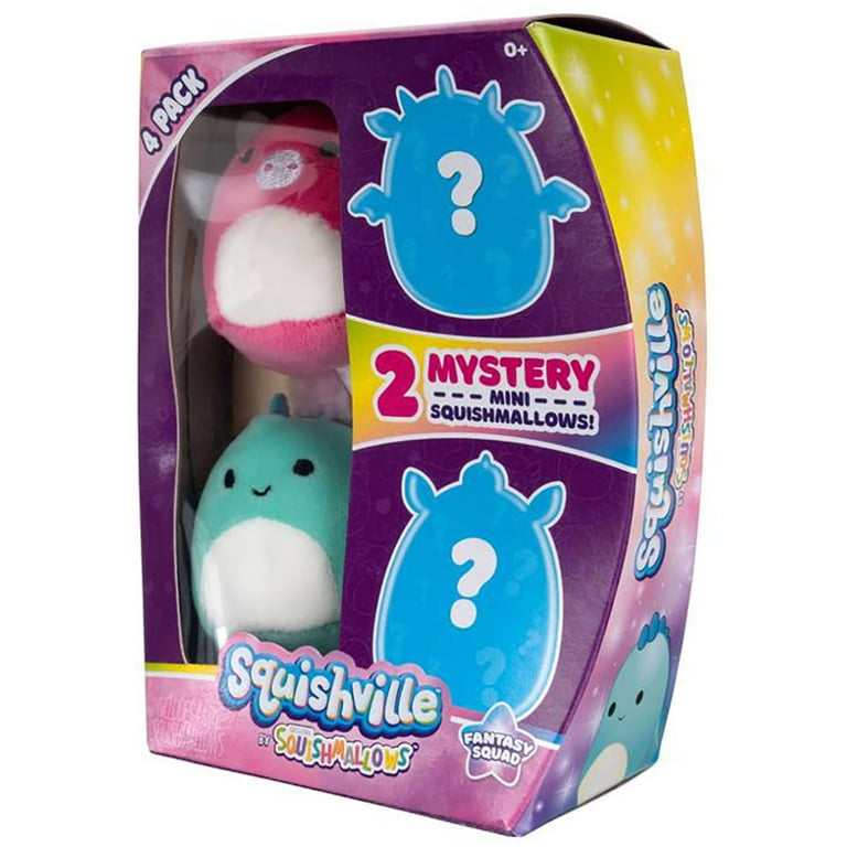 Squishmallows Squishville, Serie 10 - Surtido Individual - Kellytoy Oficial - Mini Juguete De