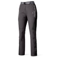 thumbnail image 2 of Women's Quick Dry Hiking Pants, Water Repellent UPF 50+ Lightweight Zip Pockets with Belt for Travel Casual Gray S, 2 of 9