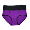 thumbnail image 4 of Comfort High Rise Briefs For Plus Size Women Seamless Triangle Underwear With Lift And Supportive Fit, 4 of 4