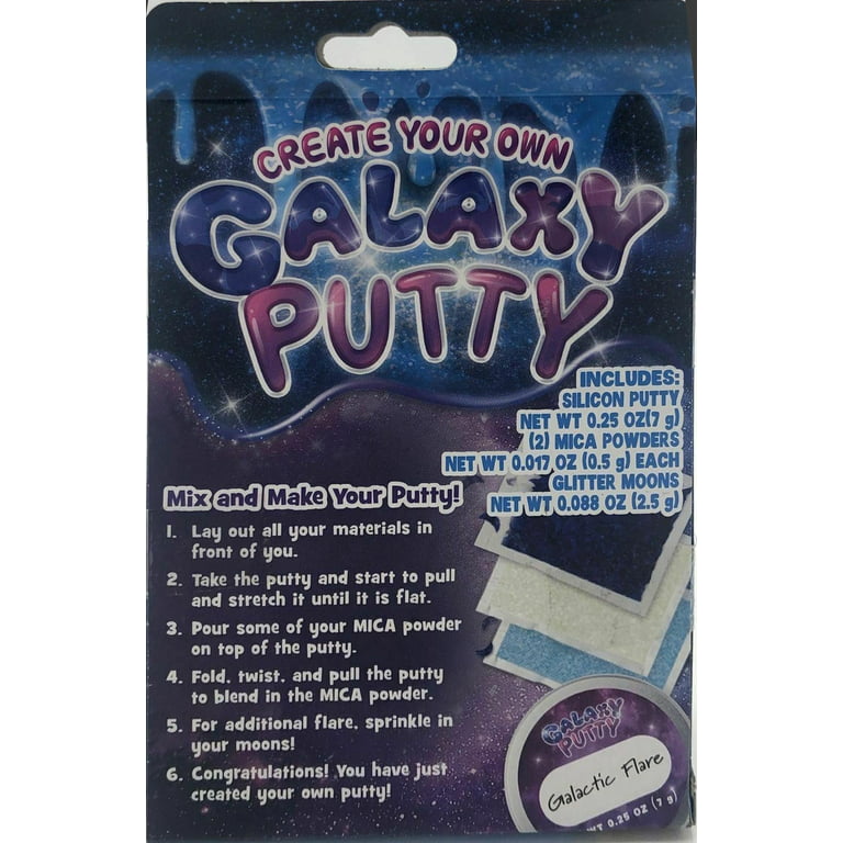 Horizon Create Your Own Unicorn Putty Just Mix and Play, Glitter Moons Mica  Powder Included