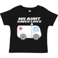 thumbnail image 3 of Inktastic My Aunt Saves Lives- Ambulance Boys or Girls Toddler T-Shirt, 3 of 5