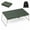 Green, variant on Ultralight Portable Camping Table - Folding Aluminum Alloy Mini Side Table - Compact & Durable Outdoor Table for Picnic, BBQ, Hiking, Fishing, and Backpacking - Carrying Bag Included