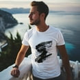 thumbnail image 5 of Summer Short Sleeve Tops Crew Neck Shirts for Men Painting (3)Plus Size Tee Shirts XS-5XL, 5 of 5